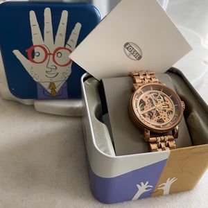 Women's Rose Gold Fossil
Original Boyfriend Automatic
Watch ME3065